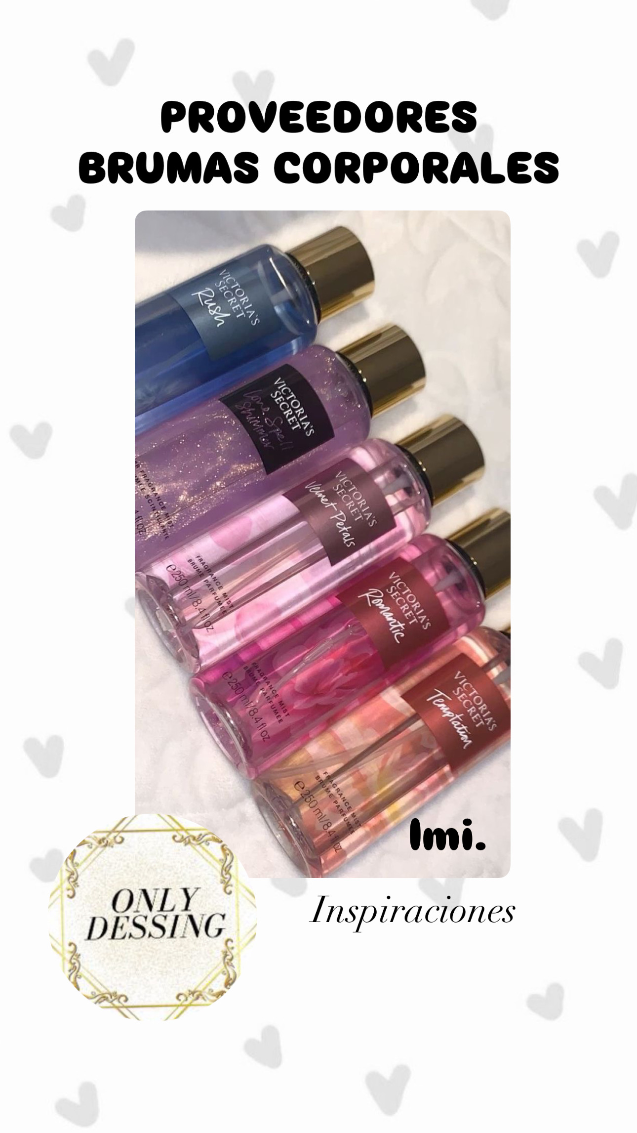 PROVEEDORES DE BRUMAS CORPORALES